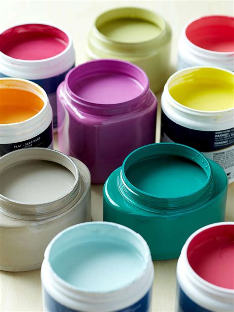 sample pots for painting